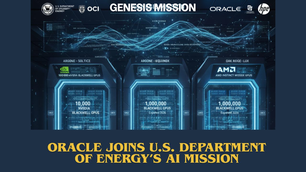 Oracle DOE AI collaboration