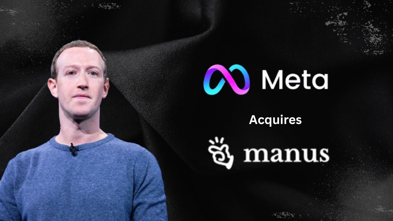 Meta Buys AI Startup Manus